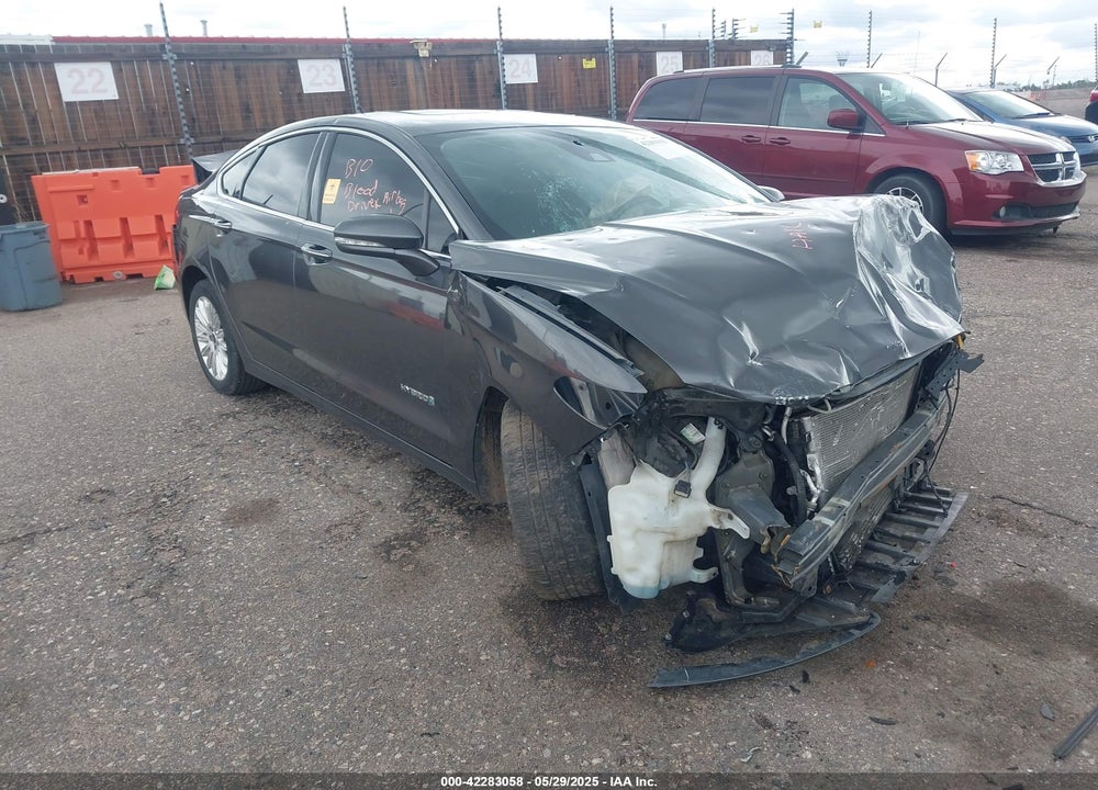 2016 FORD FUSION HYBRID SE VIN: 3FA6P0LU1GR191528