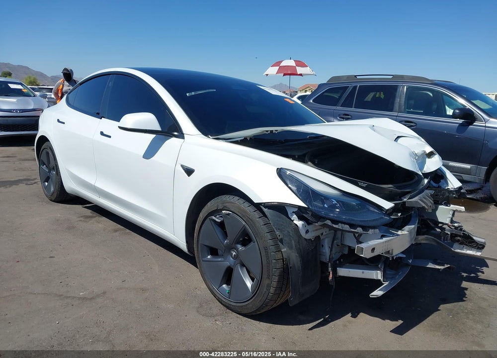 2022 TESLA MODEL 3 LONG RANGE DUAL MOTOR ALL-WHEEL DRIVE VIN: 5YJ3E1EB8NF228951