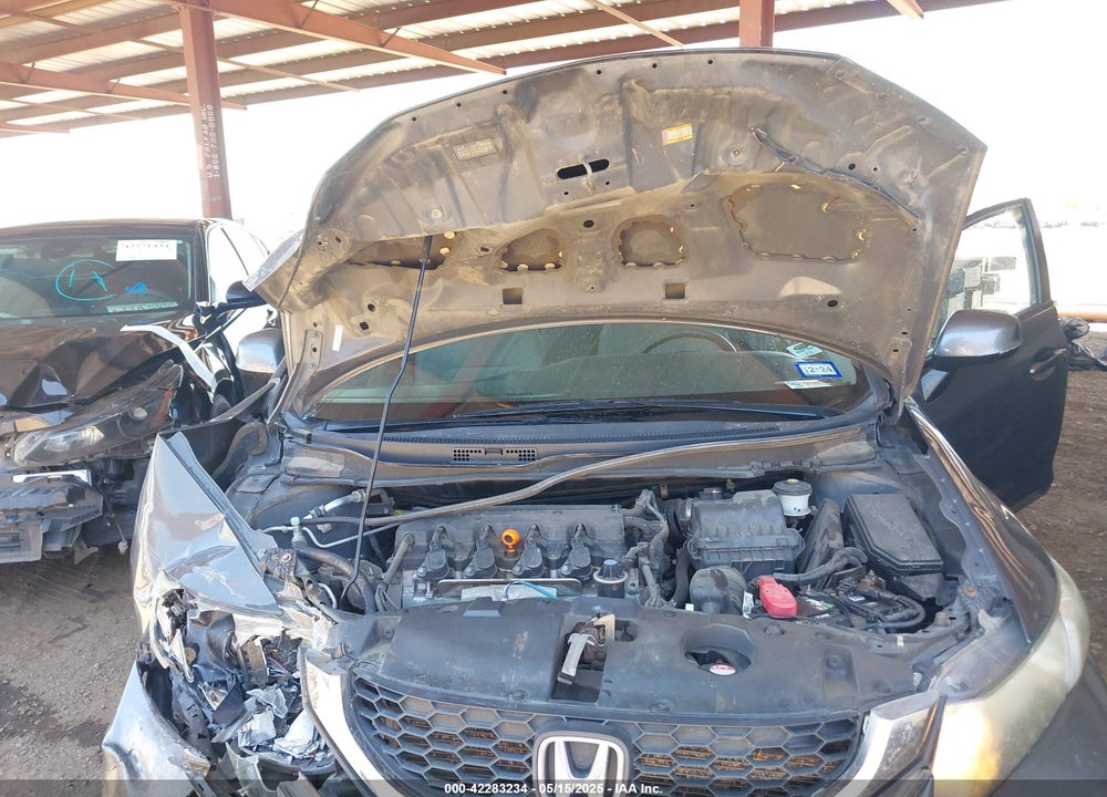 2013 HONDA CIVIC VIN: 2HGFB2F64DH533595