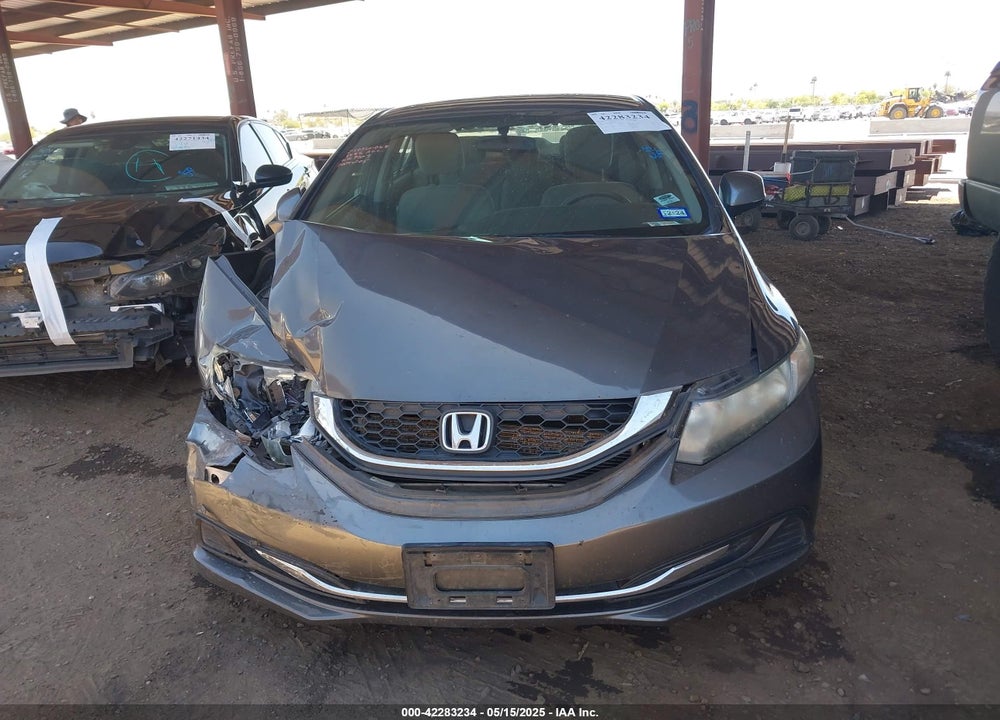2013 HONDA CIVIC VIN: 2HGFB2F64DH533595