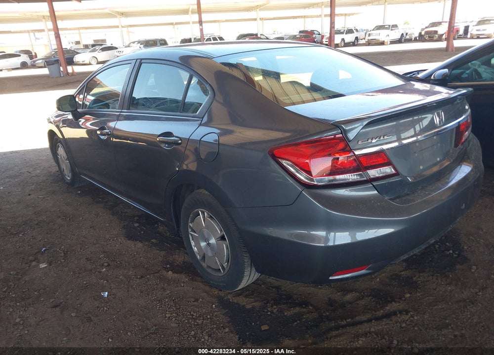 2013 HONDA CIVIC VIN: 2HGFB2F64DH533595