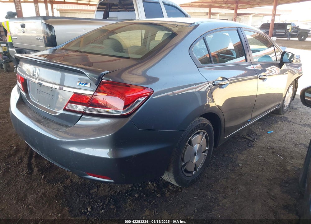2013 HONDA CIVIC VIN: 2HGFB2F64DH533595