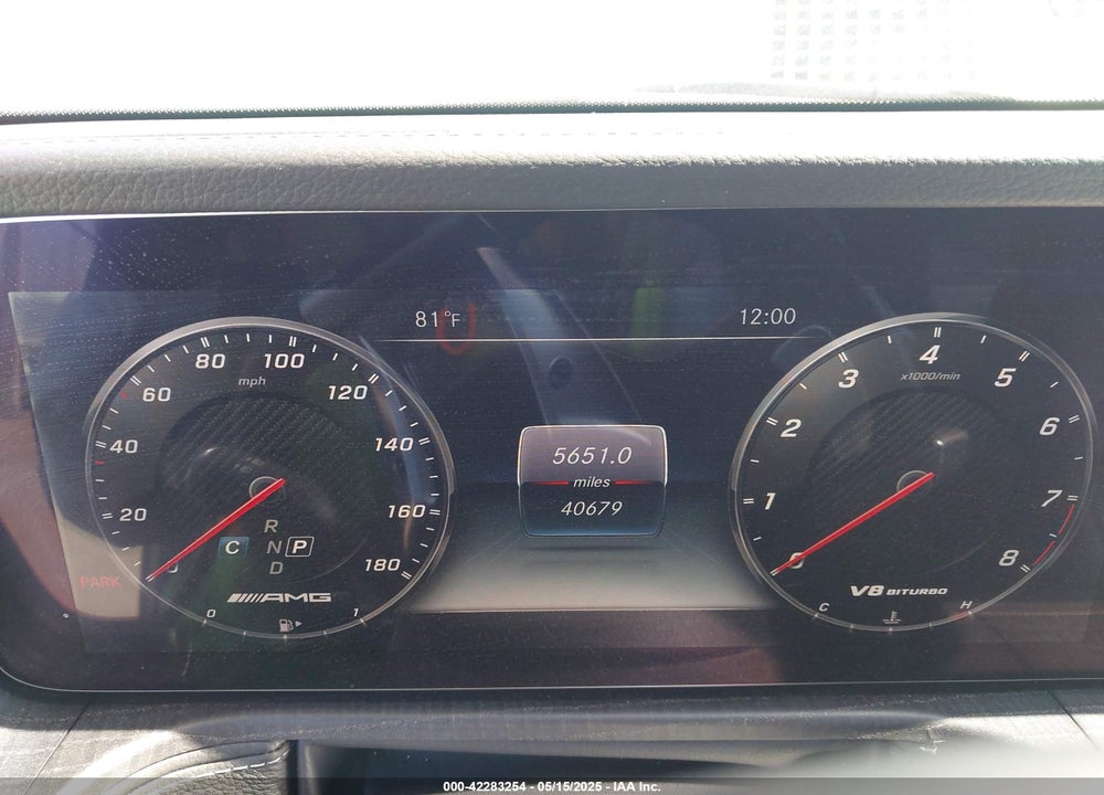 2019 MERCEDES-BENZ AMG G 63 4MATIC VIN: WDCYC7HJ0KX327633