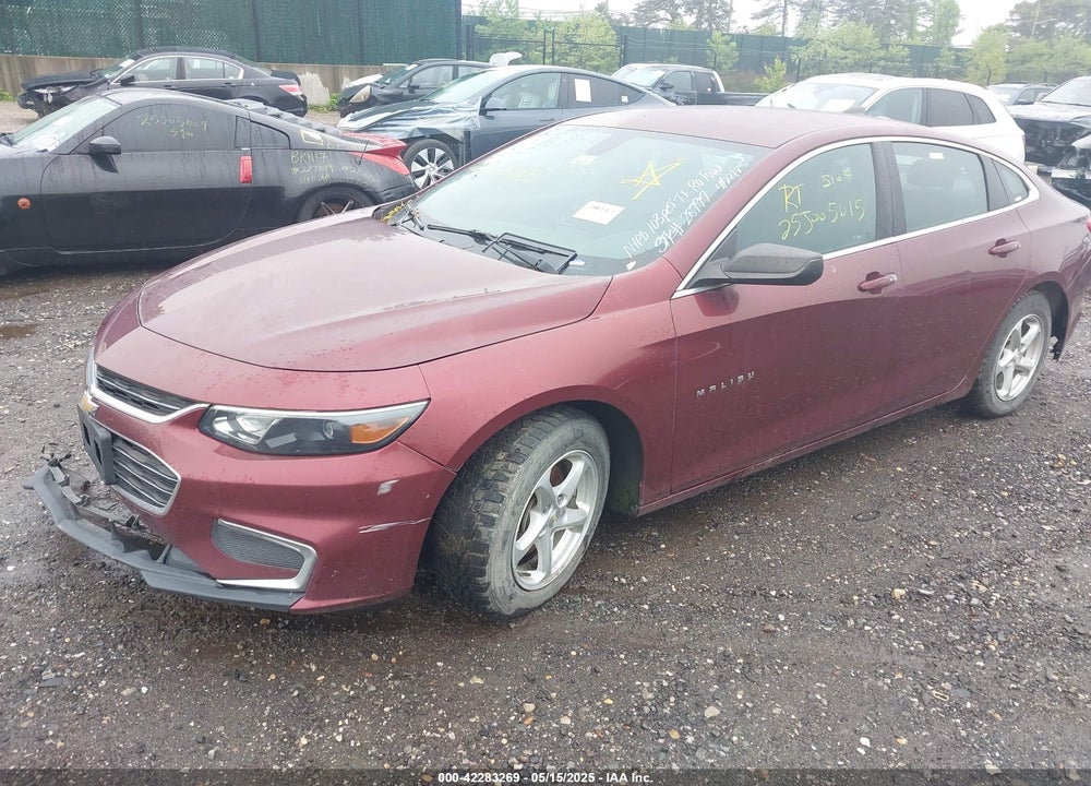 2016 CHEVROLET MALIBU VIN: 1G1ZB5ST8GF261477