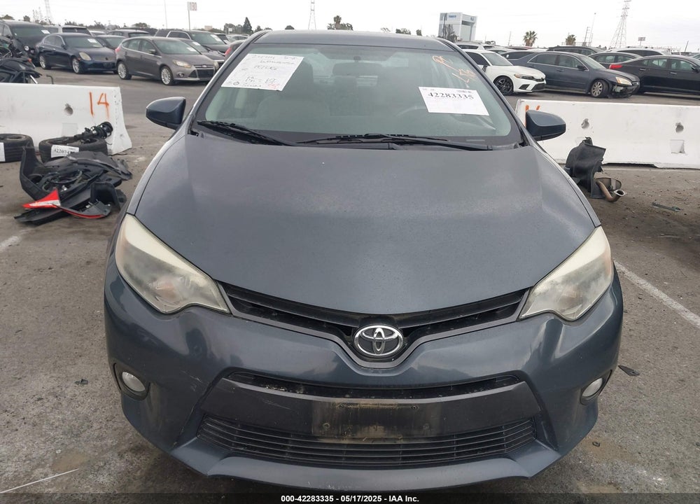 2016 TOYOTA COROLLA LE PLUS VIN: 5YFBURHE0GP463712