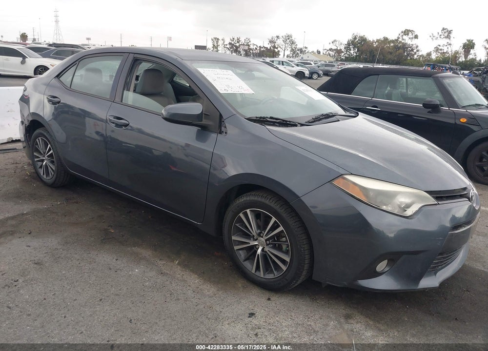 2016 TOYOTA COROLLA LE PLUS VIN: 5YFBURHE0GP463712