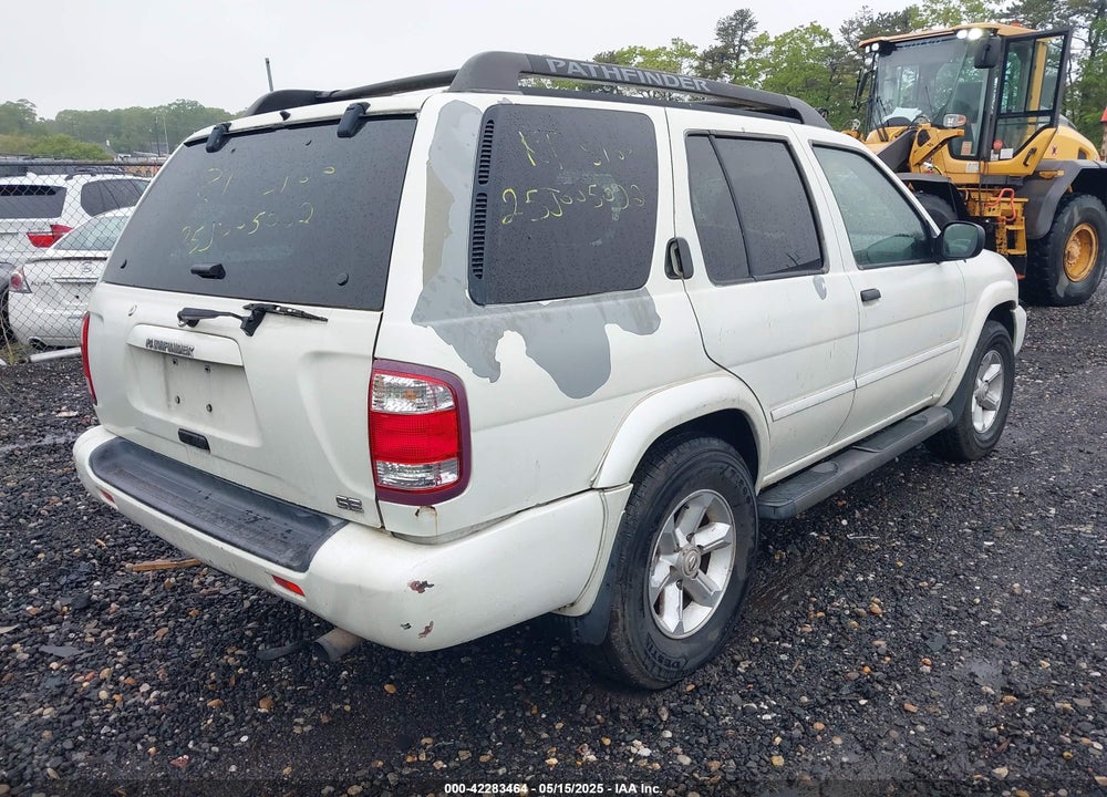 2004 NISSAN PATHFINDER VIN: JN8DR09Y34W915111