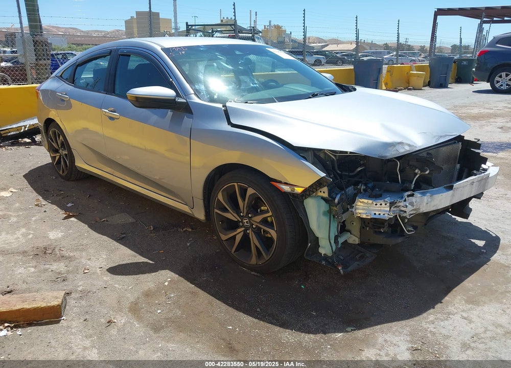 2019 HONDA CIVIC SPORT VIN: 2HGFC2F86KH605828