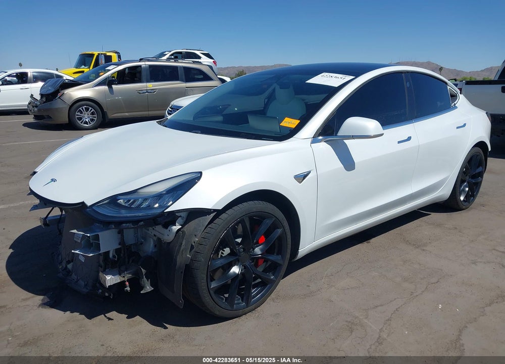 2020 TESLA MODEL 3 PERFORMANCE DUAL MOTOR ALL-WHEEL DRIVE VIN: 5YJ3E1EC1LF719240