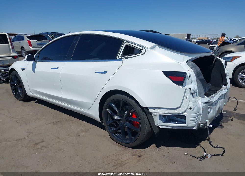 2020 TESLA MODEL 3 PERFORMANCE DUAL MOTOR ALL-WHEEL DRIVE VIN: 5YJ3E1EC1LF719240