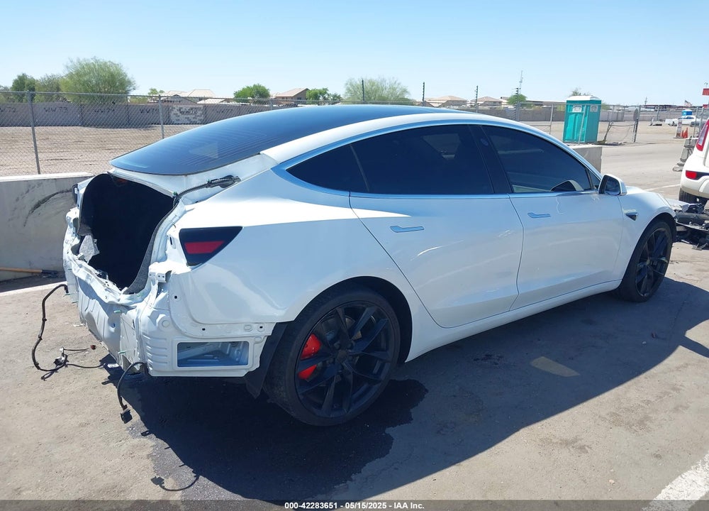 2020 TESLA MODEL 3 PERFORMANCE DUAL MOTOR ALL-WHEEL DRIVE VIN: 5YJ3E1EC1LF719240