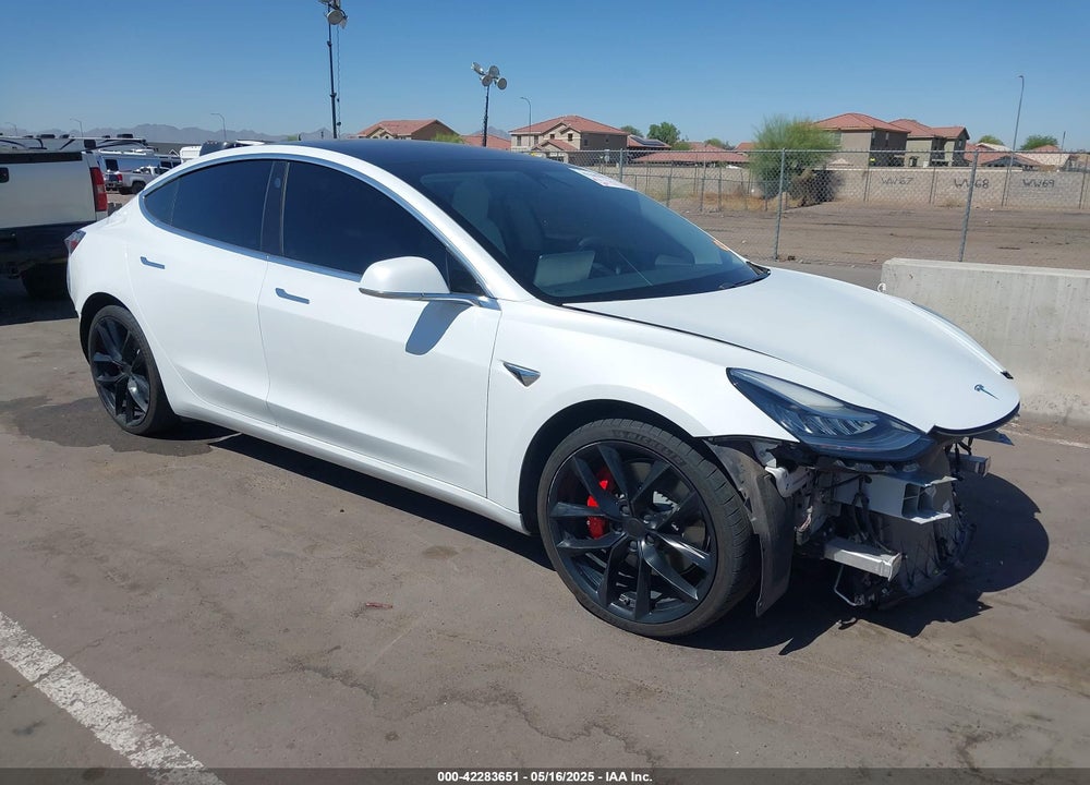 2020 TESLA MODEL 3 PERFORMANCE DUAL MOTOR ALL-WHEEL DRIVE VIN: 5YJ3E1EC1LF719240