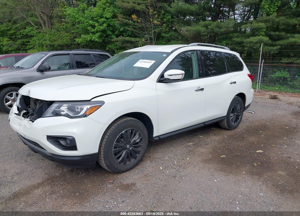 2017 NISSAN PATHFINDER SV VIN: 5N1DR2MN6HC665287