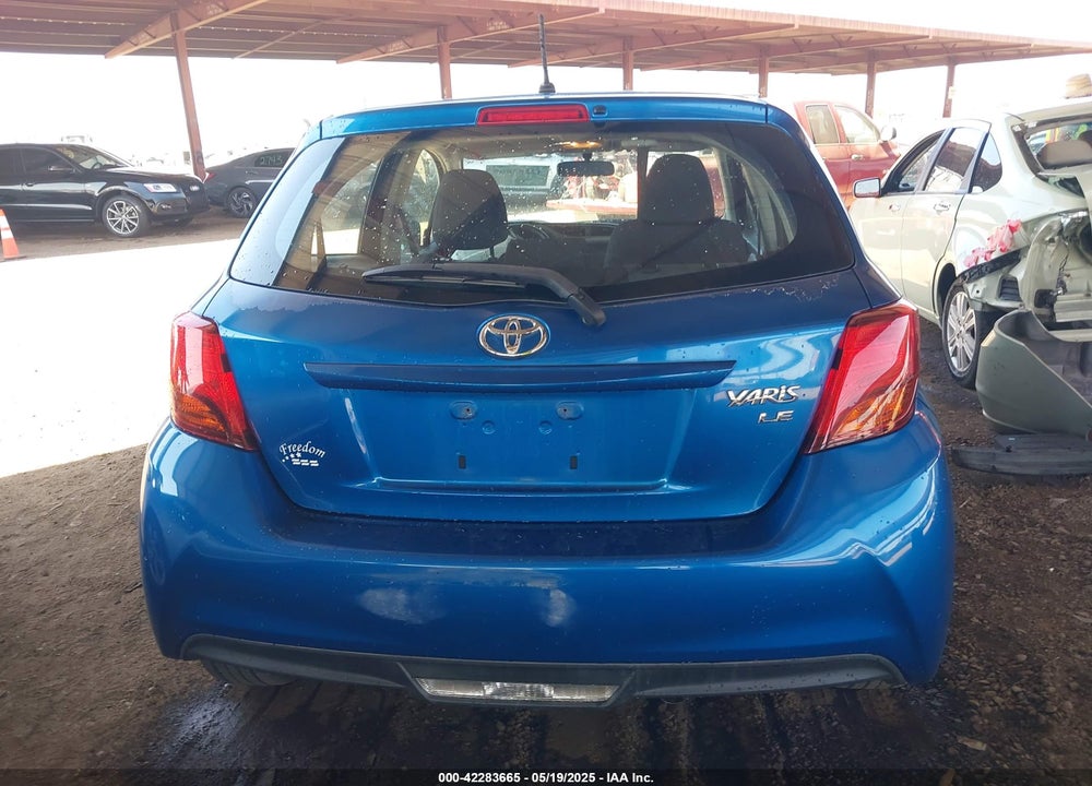 2015 TOYOTA YARIS LE VIN: VNKKTUD3XFA020634