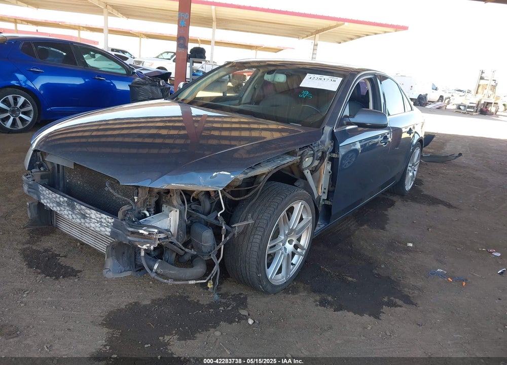 2011 AUDI A4 2.0T PREMIUM VIN: WAUFFAFL0BN051646