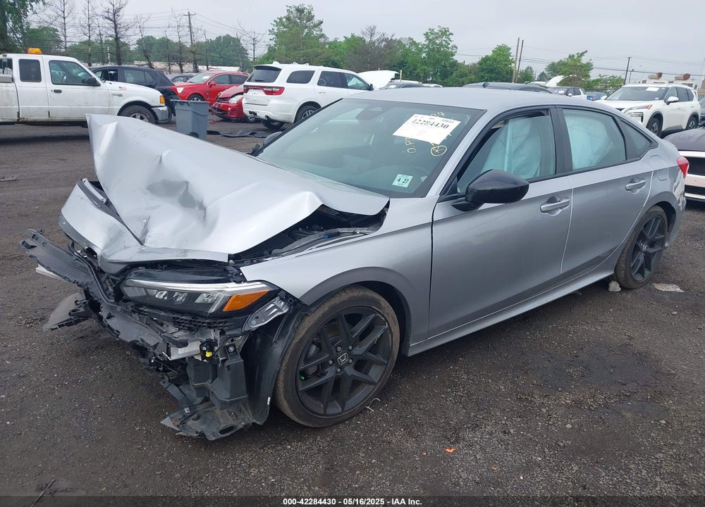 2022 HONDA CIVIC VIN: 2HGFE2F50NH578677