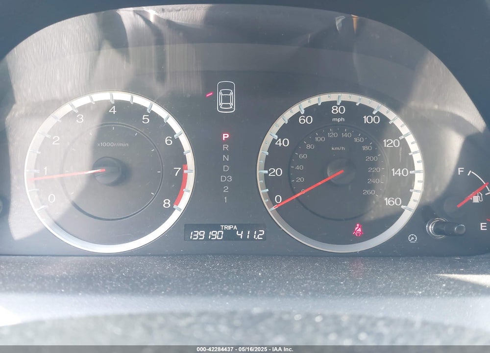 2012 HONDA ACCORD VIN: 1HGCP3F87CA022178