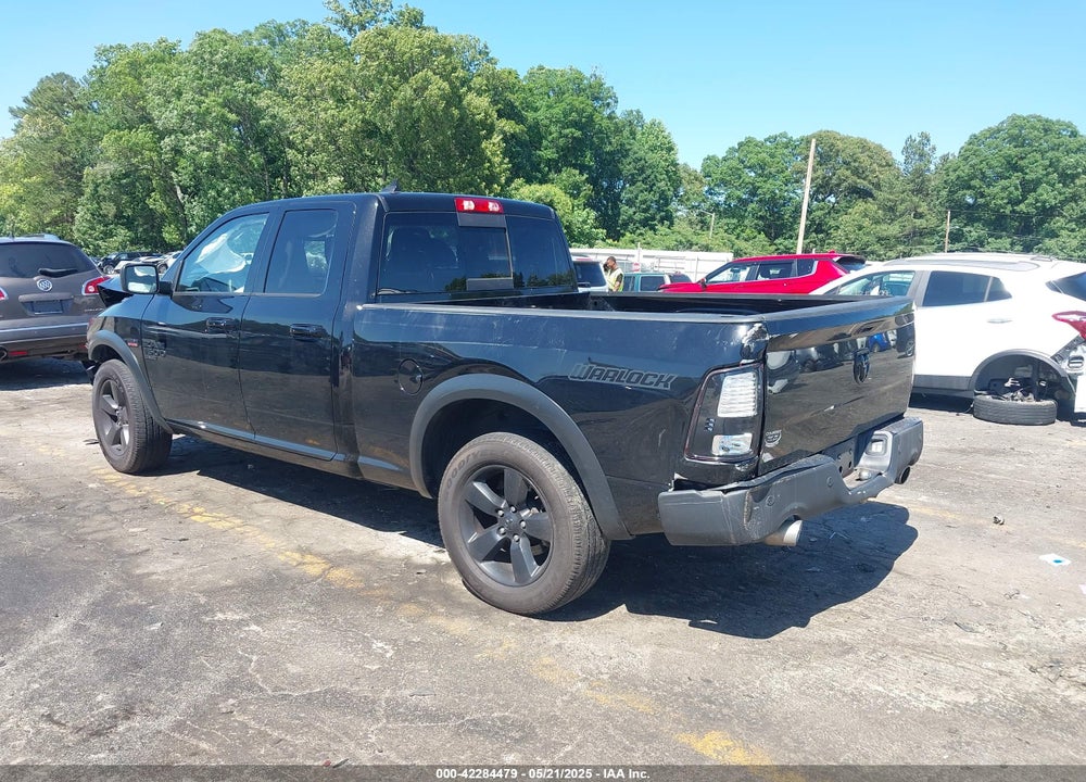 2019 RAM 1500 CLASSIC WARLOCK  4X2 6'4 BOX VIN: 1C6RR6GTXKS732022