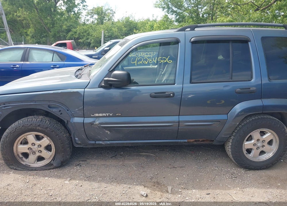 2002 JEEP LIBERTY VIN: 1J4GL58KX2W339237