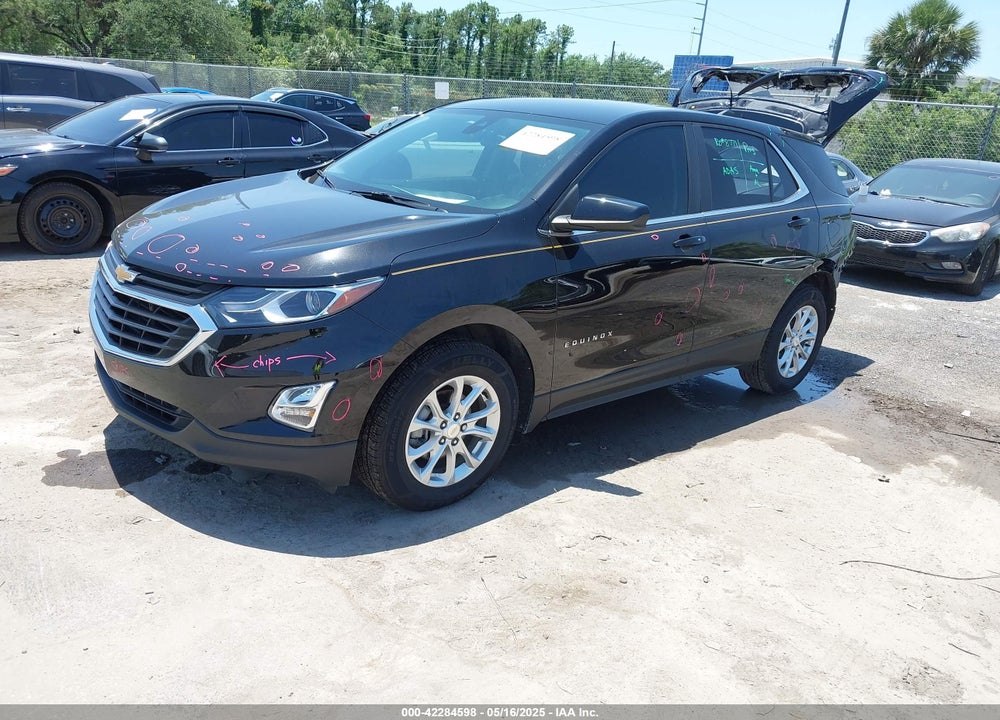 2021 CHEVROLET EQUINOX FWD LT VIN: 3GNAXKEV2ML398294