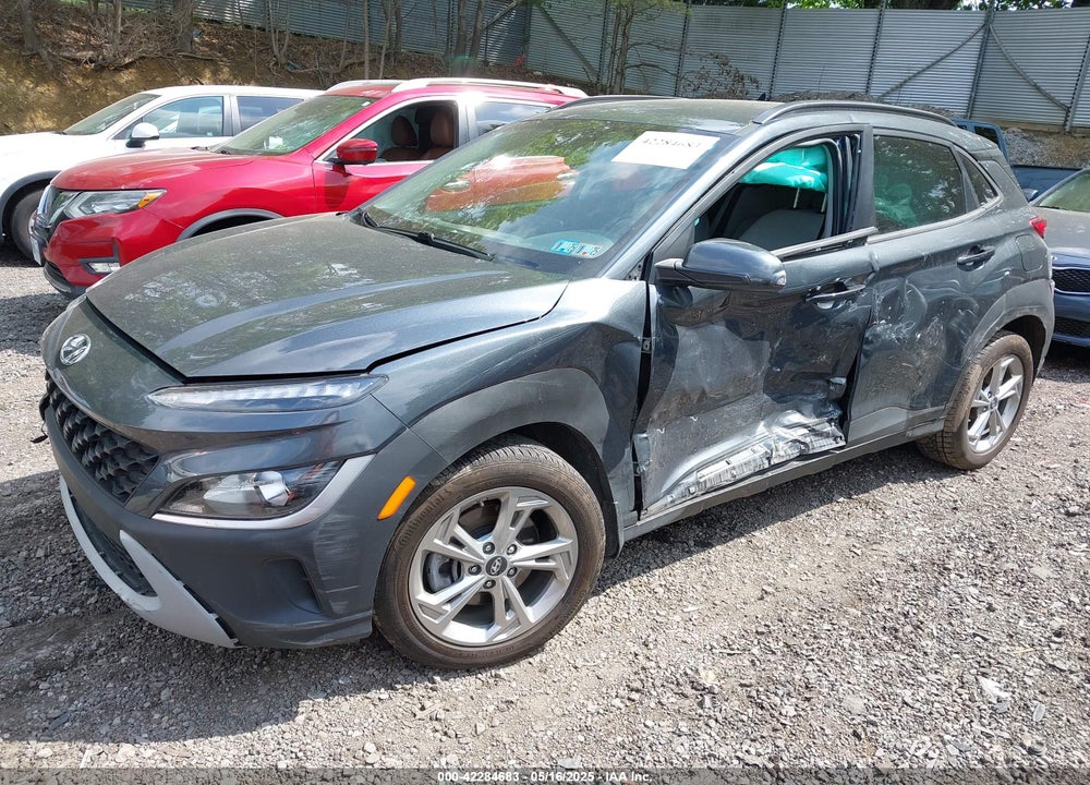 2022 HYUNDAI KONA SEL VIN: KM8K6CAB7NU825795