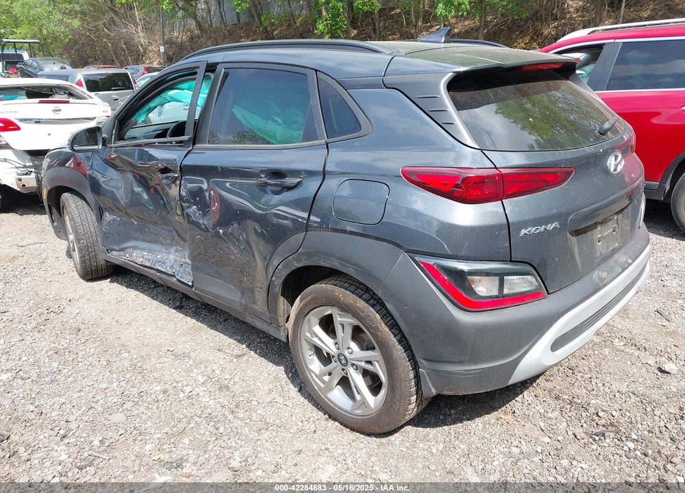 2022 HYUNDAI KONA SEL VIN: KM8K6CAB7NU825795