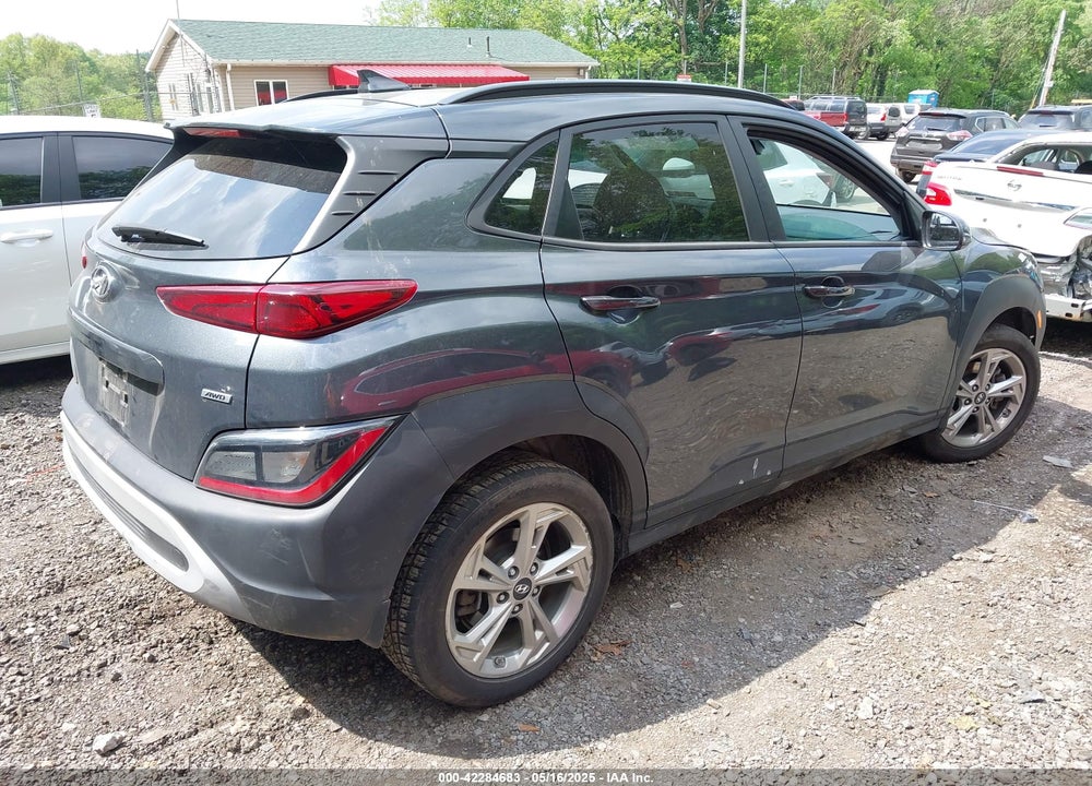 2022 HYUNDAI KONA SEL VIN: KM8K6CAB7NU825795