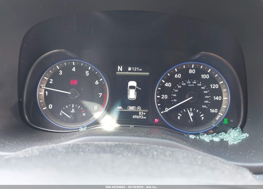 2022 HYUNDAI KONA SEL VIN: KM8K6CAB7NU825795