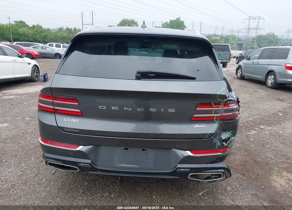 2023 GENESIS GV80 VIN: KMUHBDSB6PU102969