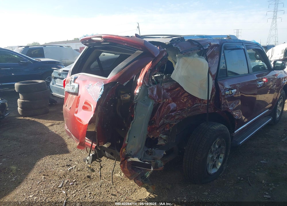 2011 TOYOTA 4RUNNER SR5 V6 VIN: JTEBU5JR1B5053119