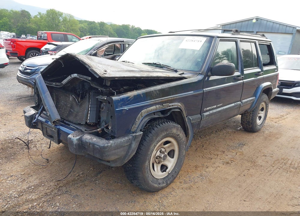 2001 JEEP CHEROKEE SPORT VIN: 1J4FF48S81L500861