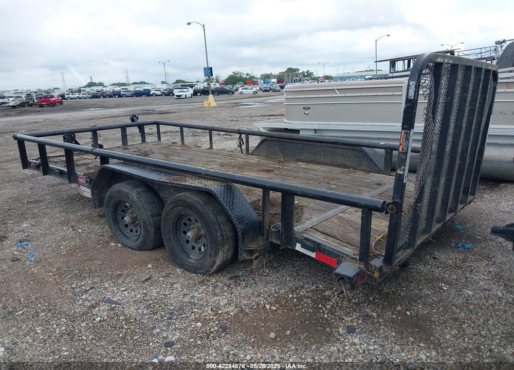 2022 LOAD TRAIL 16\' CAR HAULER TRAILER VIN: 4ZECH1620N1242952