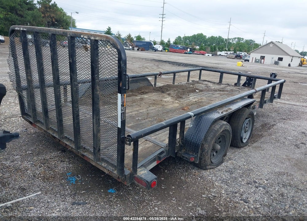 2022 LOAD TRAIL 16\' CAR HAULER TRAILER VIN: 4ZECH1620N1242952