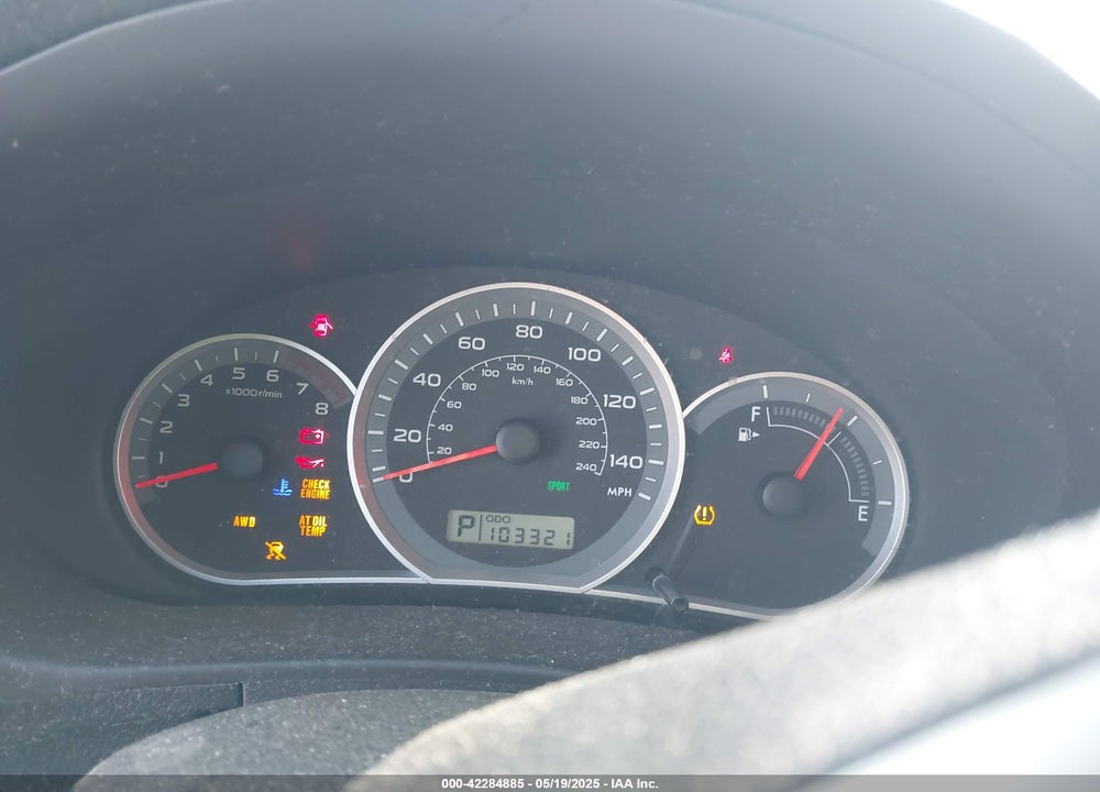 2010 SUBARU IMPREZA VIN: JF1GE6B63AH516320