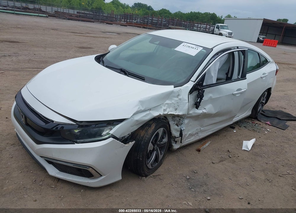 2020 HONDA CIVIC LX VIN: 19XFC2F66LE021813