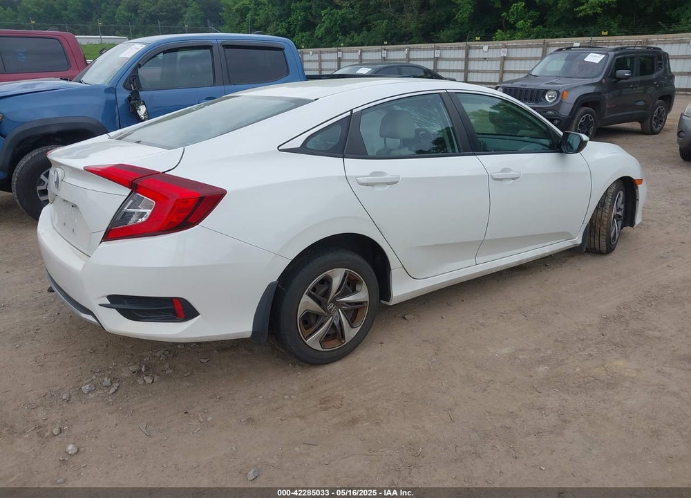 2020 HONDA CIVIC LX VIN: 19XFC2F66LE021813