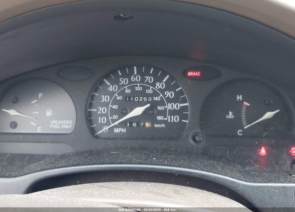 1997 TOYOTA TERCEL LIMITED EDITION VIN: JT2AC52L6V0289790
