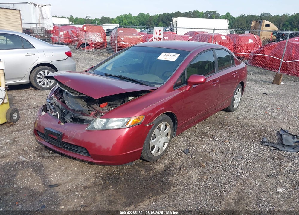 2008 HONDA CIVIC VIN: 1HGFA16558L097627