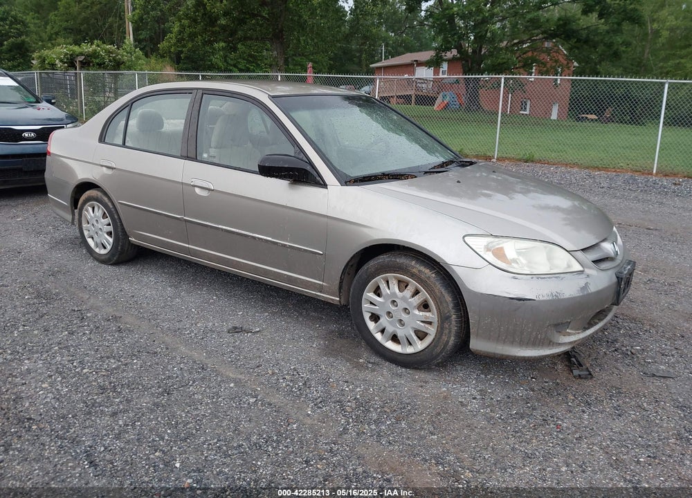 2004 HONDA CIVIC LX VIN: 2HGES16534H535772