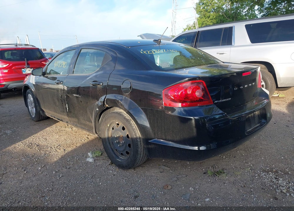 2011 DODGE AVENGER VIN: 1B3BD4FB9BN545330