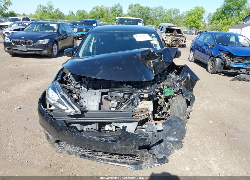 2017 NISSAN SENTRA SV VIN: 3N1AB7AP2HY288885