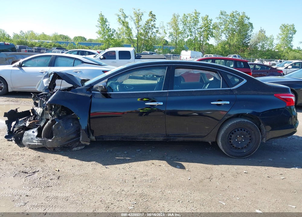 2017 NISSAN SENTRA SV VIN: 3N1AB7AP2HY288885