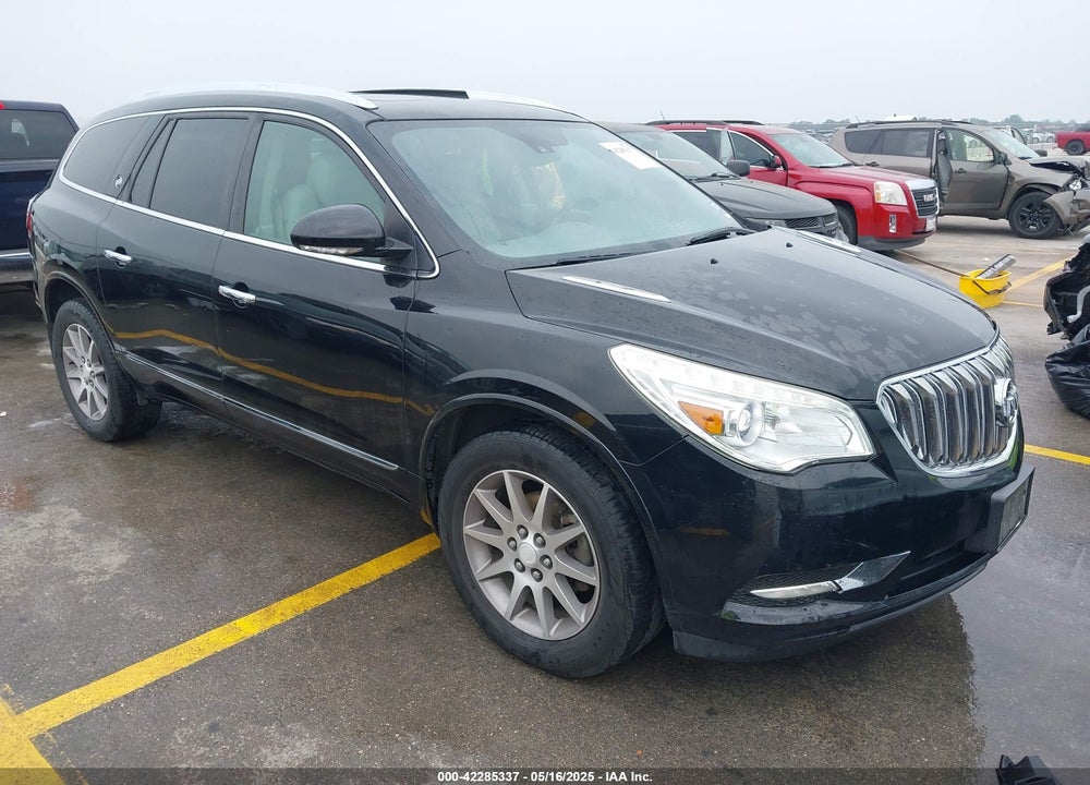 2017 BUICK ENCLAVE LEATHER VIN: 5GAKRBKD6HJ107538