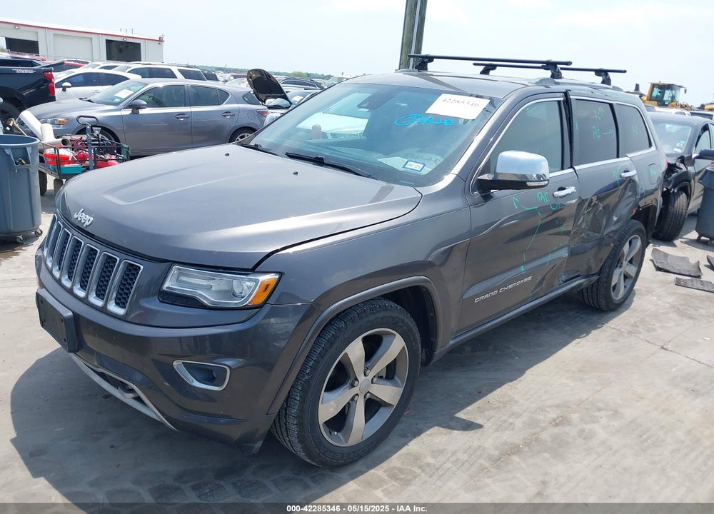 2014 JEEP GRAND CHEROKEE OVERLAND VIN: 1C4RJECG2EC523763