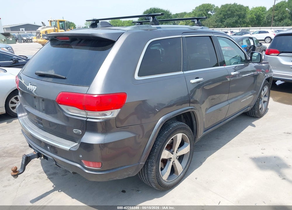 2014 JEEP GRAND CHEROKEE OVERLAND VIN: 1C4RJECG2EC523763
