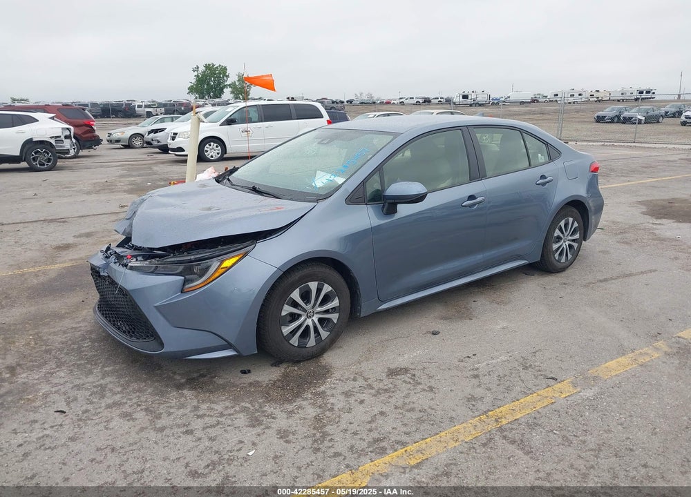 2022 TOYOTA COROLLA HYBRID LE VIN: JTDEAMDE7NJ037256