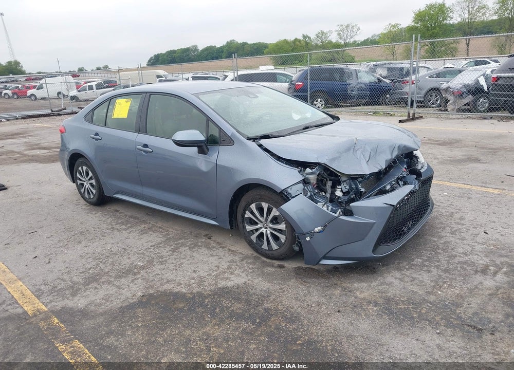 2022 TOYOTA COROLLA HYBRID LE VIN: JTDEAMDE7NJ037256