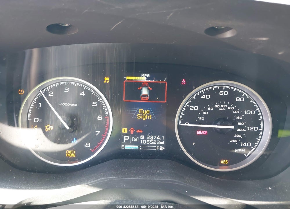 2019 SUBARU FORESTER VIN: JF2SKAEC3KH407571