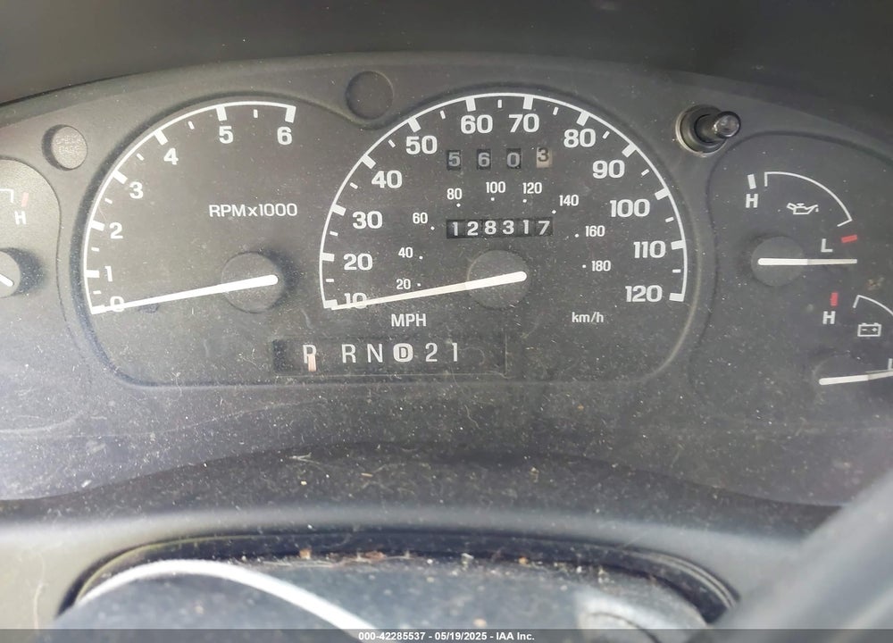1998 FORD RANGER SPLASH/XL/XLT VIN: 1FTZR15X4WTA70715