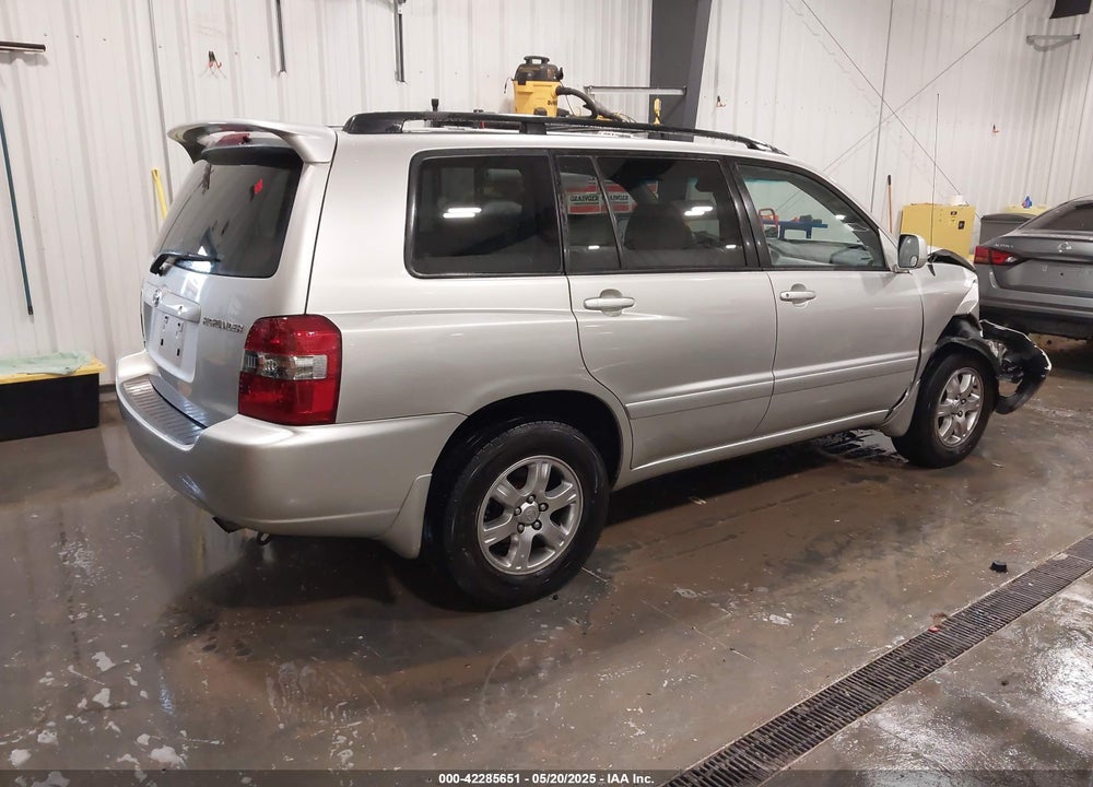 2007 TOYOTA HIGHLANDER VIN: JTEEP21A870193668